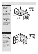 Предварительный просмотр 8 страницы Argos Kids Sywell 248/6282 Assembly Instructions Manual