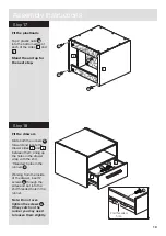 Предварительный просмотр 11 страницы Argos Kids Sywell 248/6282 Assembly Instructions Manual