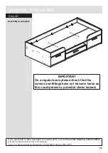 Предварительный просмотр 23 страницы Argos Kids Sywell Assembly Instructions Manual