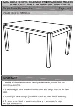 Preview for 9 page of Argos Kingston 602/9779 Assembly Instructions Manual