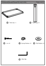 Preview for 10 page of Argos Kingston 602/9779 Assembly Instructions Manual