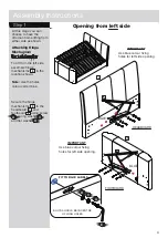 Предварительный просмотр 5 страницы Argos Lamberto Ottoman TV Bed Assembly Instructions Manual