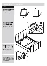 Предварительный просмотр 8 страницы Argos Lamberto Ottoman TV Bed Assembly Instructions Manual