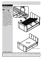 Предварительный просмотр 18 страницы Argos Lamberto Ottoman TV Bed Assembly Instructions Manual