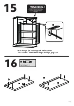 Предварительный просмотр 13 страницы Argos Le Marais Double Unit Grey 502/6797 Manual