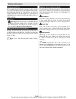 Preview for 5 page of Argos LED32127HDDVDT Installation & Operating Instructions Manual