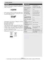 Preview for 9 page of Argos LED32127HDDVDT Installation & Operating Instructions Manual