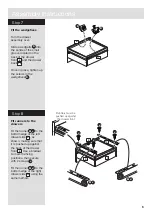 Предварительный просмотр 7 страницы Argos Lima Coffee Table Assembly Instructions Manual