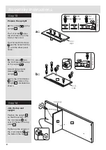 Предварительный просмотр 10 страницы Argos Lima Coffee Table Assembly Instructions Manual