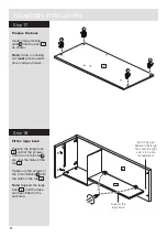 Предварительный просмотр 12 страницы Argos Lima Coffee Table Assembly Instructions Manual