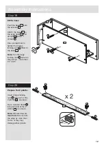 Предварительный просмотр 13 страницы Argos Lima Coffee Table Assembly Instructions Manual