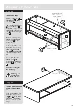 Предварительный просмотр 15 страницы Argos Lima Coffee Table Assembly Instructions Manual