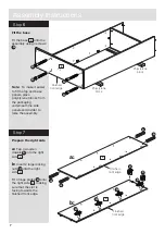 Preview for 8 page of Argos Linear 237/7432 Assembly Instructions Manual