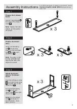 Предварительный просмотр 5 страницы Argos Linear 247/5633 Assembly Instructions Manual