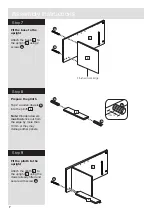 Preview for 8 page of Argos Lucas 247/3965 Assembly Instructions Manual