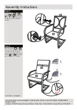 Предварительный просмотр 6 страницы Argos MADRID SPRING CUSHION CHAIR 6187862 Assembly Instructions Manual