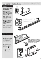 Предварительный просмотр 5 страницы Argos Malibu 122/7545 Assembly Instructions Manual