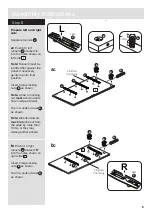 Предварительный просмотр 7 страницы Argos Malibu 122/7545 Assembly Instructions Manual