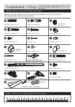 Preview for 4 page of Argos Malibu 2 Drawer 3 Door Robe 238/5792 Assembly Instructions Manual