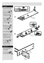 Preview for 8 page of Argos Malibu 2 Drawer 3 Door Robe 238/5792 Assembly Instructions Manual