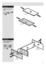 Preview for 9 page of Argos Malibu 2 Drawer 3 Door Robe 238/5792 Assembly Instructions Manual