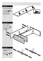 Preview for 10 page of Argos Malibu 2 Drawer 3 Door Robe 238/5792 Assembly Instructions Manual