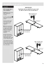 Preview for 15 page of Argos Malibu 2 Drawer 3 Door Robe 238/5792 Assembly Instructions Manual