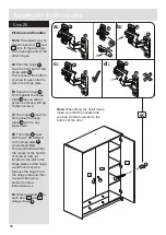 Preview for 16 page of Argos Malibu 2 Drawer 3 Door Robe 238/5792 Assembly Instructions Manual