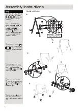 Предварительный просмотр 6 страницы Argos MALIBU 2 SEAT SWING 6503501 Assembly Instructions Manual