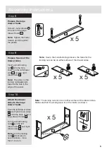 Предварительный просмотр 7 страницы Argos Malibu 227/2087 Assembly Instructions Manual