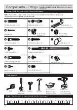 Предварительный просмотр 4 страницы Argos Malibu 274/7536 Assembly Instructions Manual