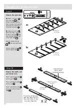 Предварительный просмотр 8 страницы Argos Malibu 274/7536 Assembly Instructions Manual