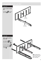 Предварительный просмотр 9 страницы Argos Malibu 274/7536 Assembly Instructions Manual