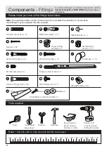 Предварительный просмотр 36 страницы Argos Malibu 274/7536 Assembly Instructions Manual