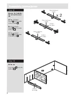 Preview for 10 page of Argos Malibu 3 Drawer 2 Door Robe Assembly Instructions Manual