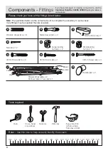 Preview for 4 page of Argos Malibu 305/0208 Assembly Instructions Manual