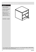 Preview for 24 page of Argos Malibu 305/0208 Assembly Instructions Manual