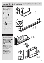 Предварительный просмотр 5 страницы Argos Malibu 305/1733 Assembly Instructions Manual