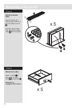 Предварительный просмотр 6 страницы Argos Malibu 305/1733 Assembly Instructions Manual