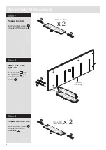 Предварительный просмотр 8 страницы Argos Malibu 305/1733 Assembly Instructions Manual