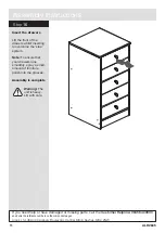 Предварительный просмотр 12 страницы Argos Malibu 305/1733 Assembly Instructions Manual