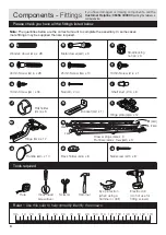 Preview for 4 page of Argos Malibu 305/1788 Assembly Instructions Manual