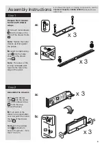 Preview for 5 page of Argos Malibu 305/1788 Assembly Instructions Manual