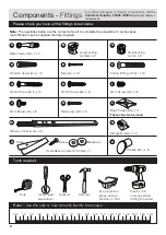 Предварительный просмотр 4 страницы Argos Malibu 391/8144 Assembly Instructions Manual