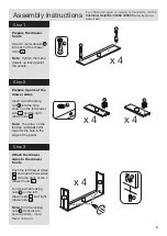 Предварительный просмотр 5 страницы Argos Malibu 391/8144 Assembly Instructions Manual