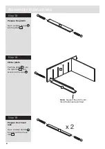 Предварительный просмотр 10 страницы Argos Malibu 391/8144 Assembly Instructions Manual