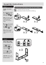 Предварительный просмотр 7 страницы Argos Malibu 553/4038 Assembly Instructions Manual