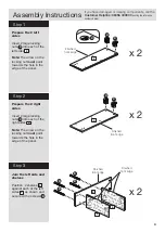 Предварительный просмотр 5 страницы Argos Malibu 617/3223 Assembly Instructions Manual