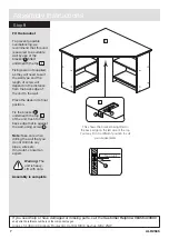 Предварительный просмотр 8 страницы Argos Malibu 617/3223 Assembly Instructions Manual