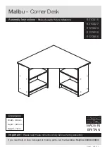 Предварительный просмотр 9 страницы Argos Malibu 617/3223 Assembly Instructions Manual